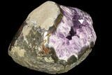 Purple Amethyst Geode - Uruguay #87448-2